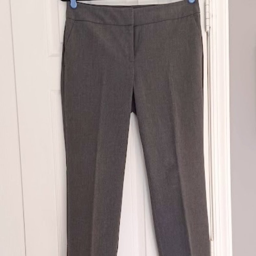 Ann Taylor Factory Grey Pant, Size 4